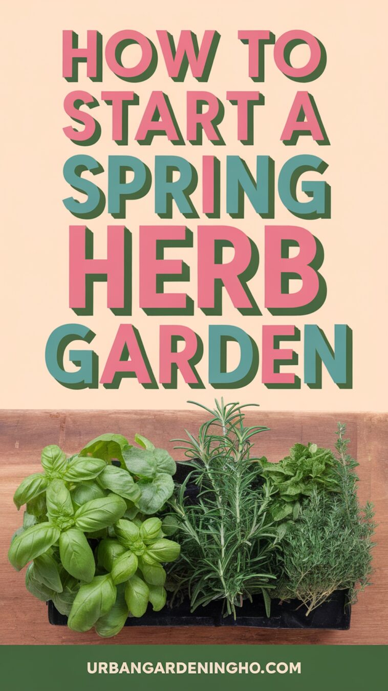 How to Start a Spring Herb Garden: Best Herbs to Grow and Care Tips