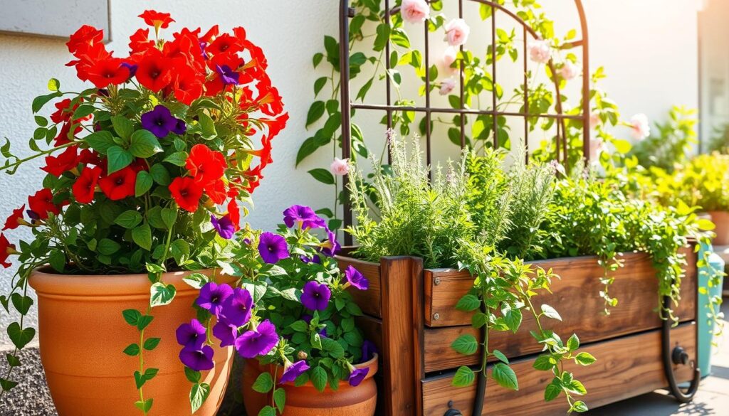 Personal container garden Personal container garden
