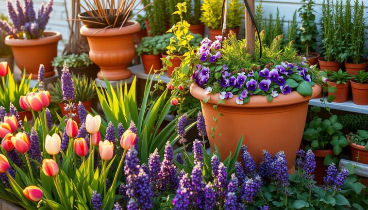 Spring Container Gardening